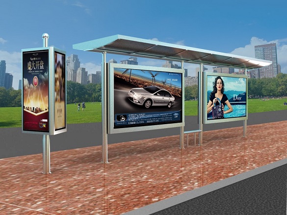 不銹鋼公交站臺